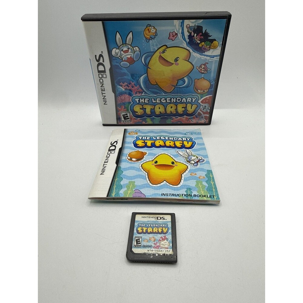 The Legendary Starfy Nintendo DS Game CIB E Everyone Nintendo Platformer Tested